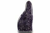 Tall, Free-Standing Polished Chevron Amethyst - Madagascar #350264-1